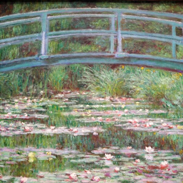 The Japanese Footbridge by Monet, National Gallery of Art, Washington D.C., USA